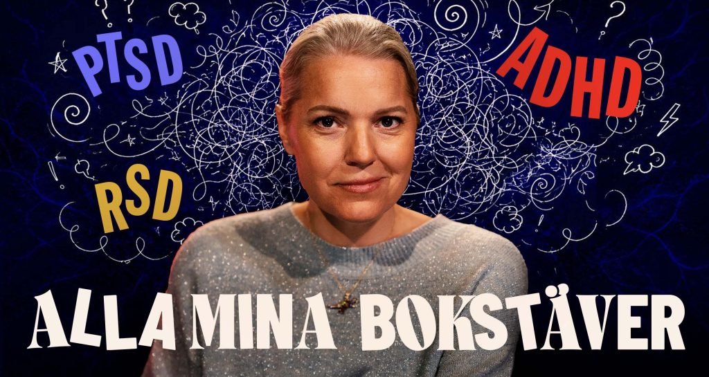 Carina Bergfeldt undersöker adhd – och berättar om sin egen diagnos